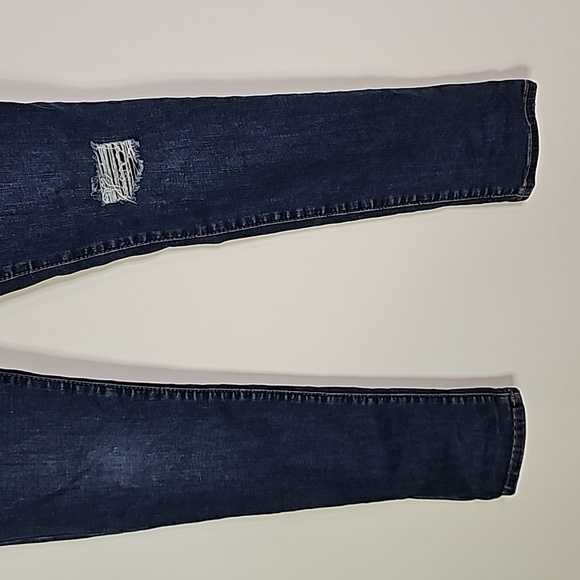 Gap dark wash 27x28 stretch skinny jeans - Picture 3 of 8